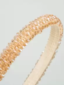 Royal 1pc/4pcs Crystal Decor Headband Tiaras,Hairband,Hair Hoop Headbands Hair Accessories Head Accessories - Multicolor - View 3