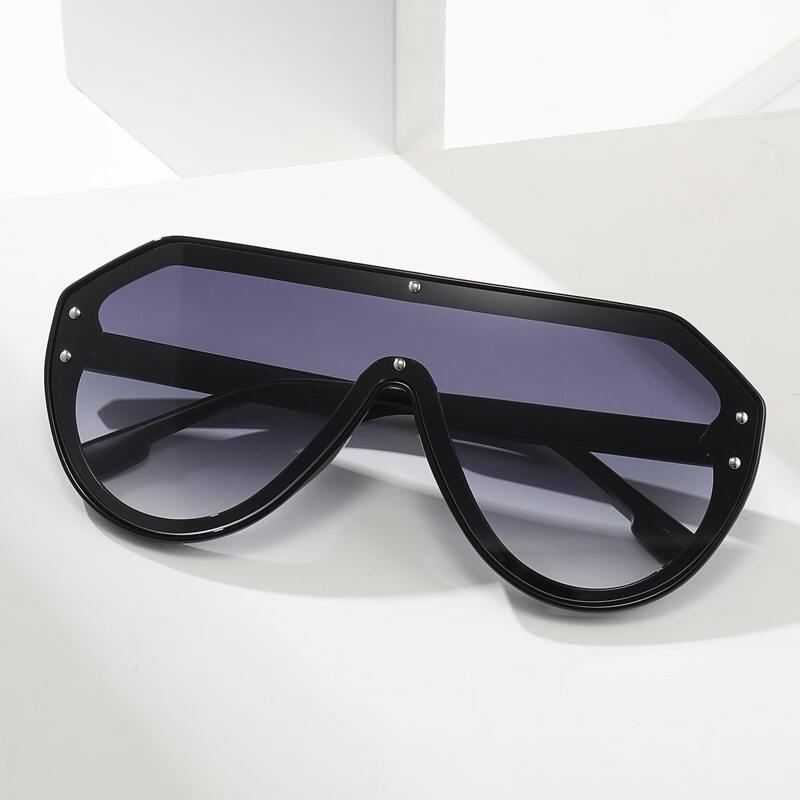 

Flat Top Shield Sunglasses