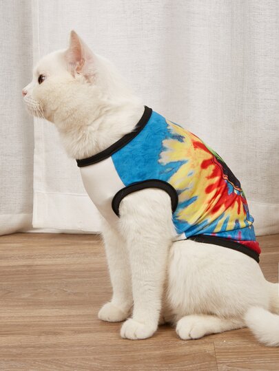 Débardeur pour animaux de compagnie à imprimé alien