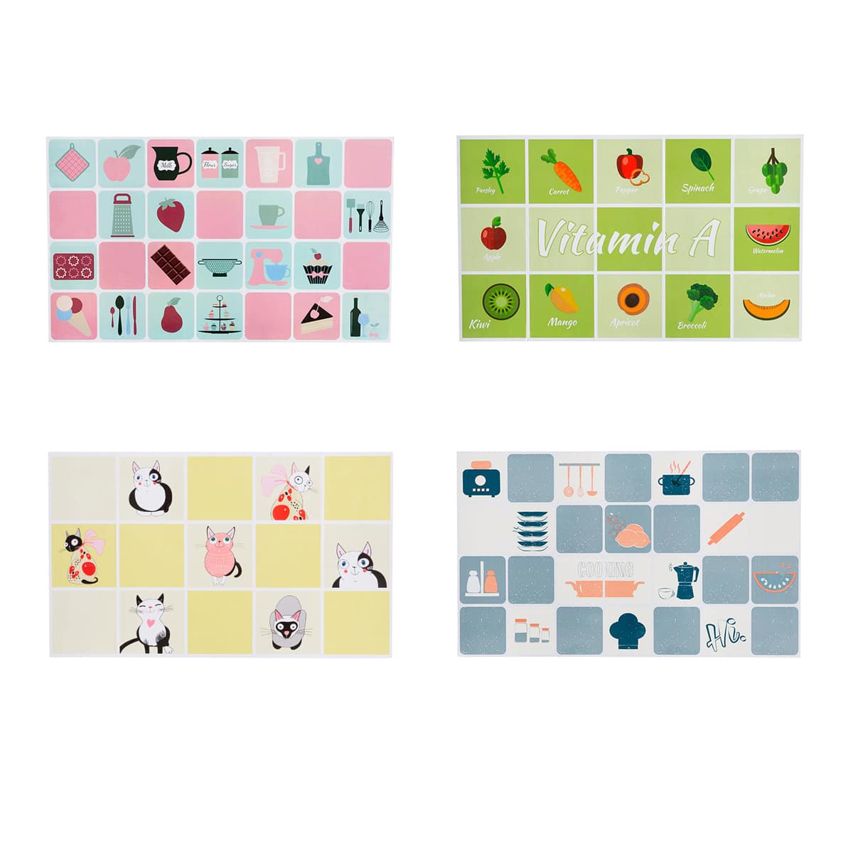 

1pc Kitchen Wall Sticker, Multicolor