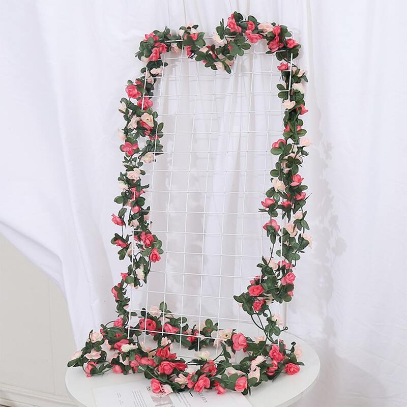 

1pc Artificial Floral Vine, Multicolor
