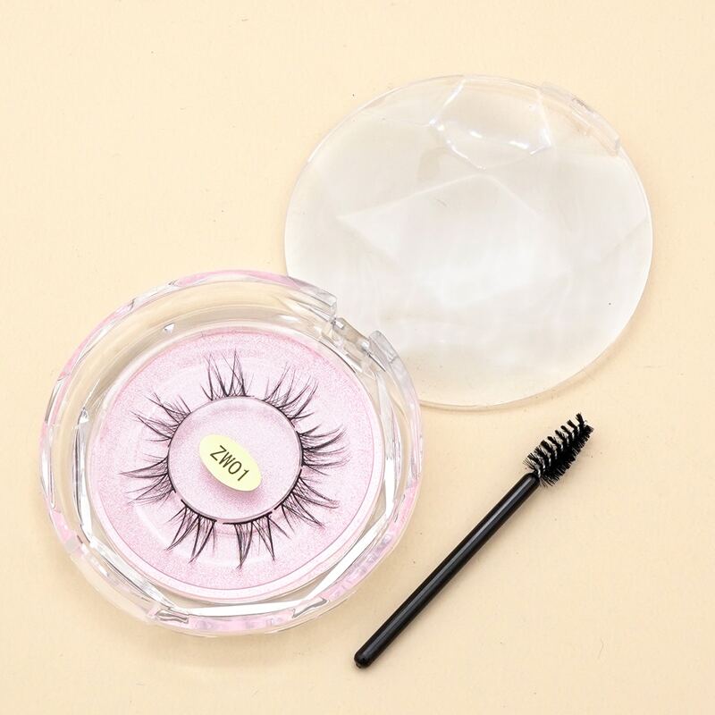 

1box Individual Eyelashes & 1pc Brush, Black