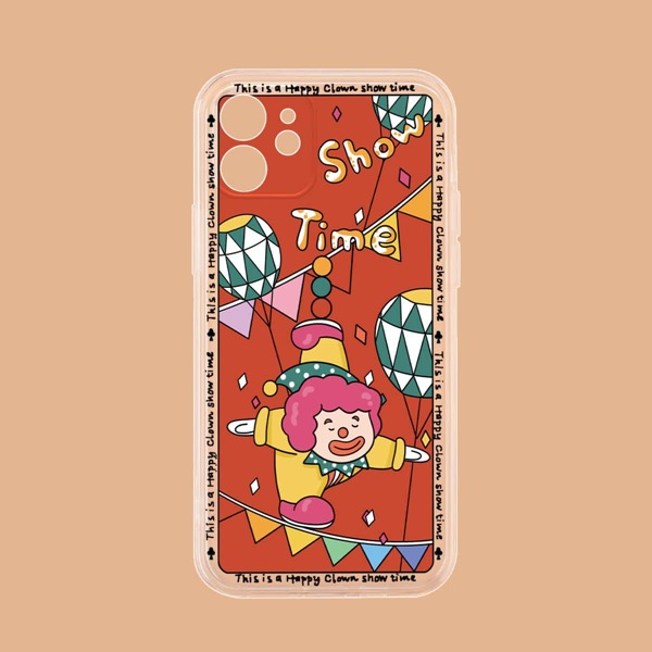 

Cartoon Clown Phone Case, Multicolor