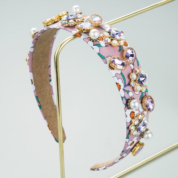 

Faux Pearl Decor Headband, Multicolor