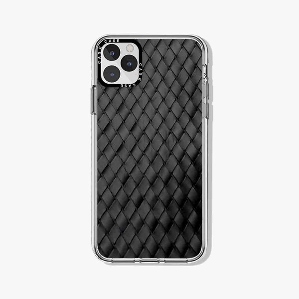 

Braid Pattern Phone Case, Black
