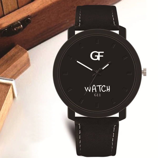 

Men Round Pointer Quartz Watch