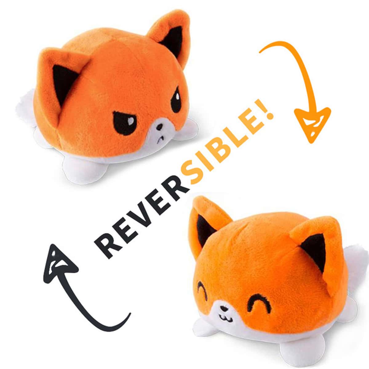 

1pc Cartoon Reversible Toy, Orange