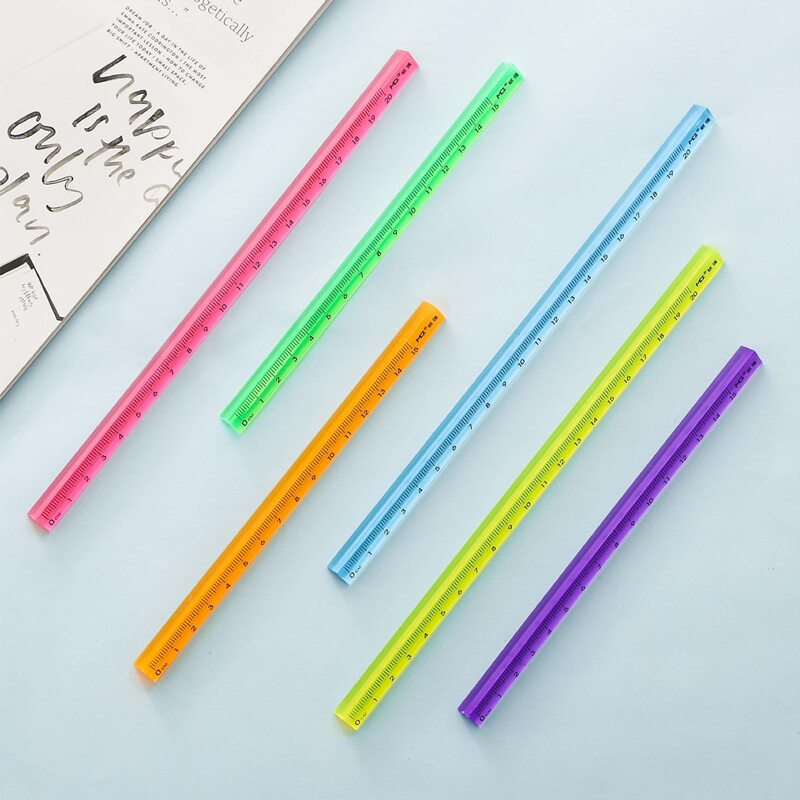 

1pc Random Color Ruler, Multicolor