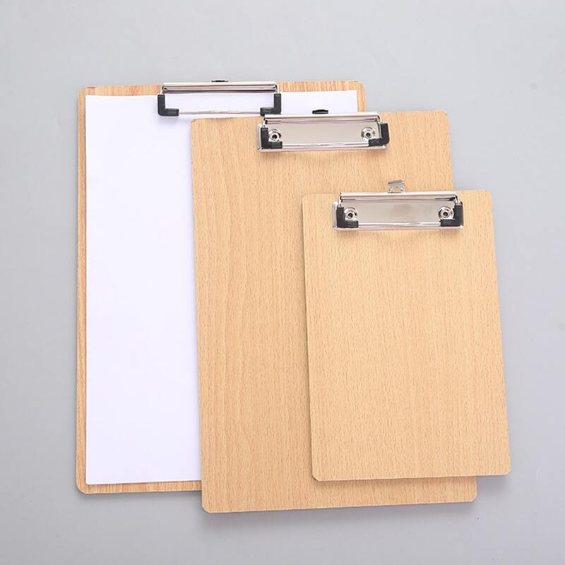 

1pc Solid Clipboard, Yellow