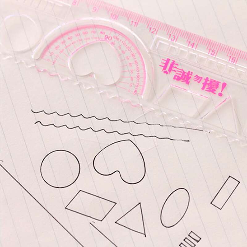 

1pc Random Color Ruler, Multicolor