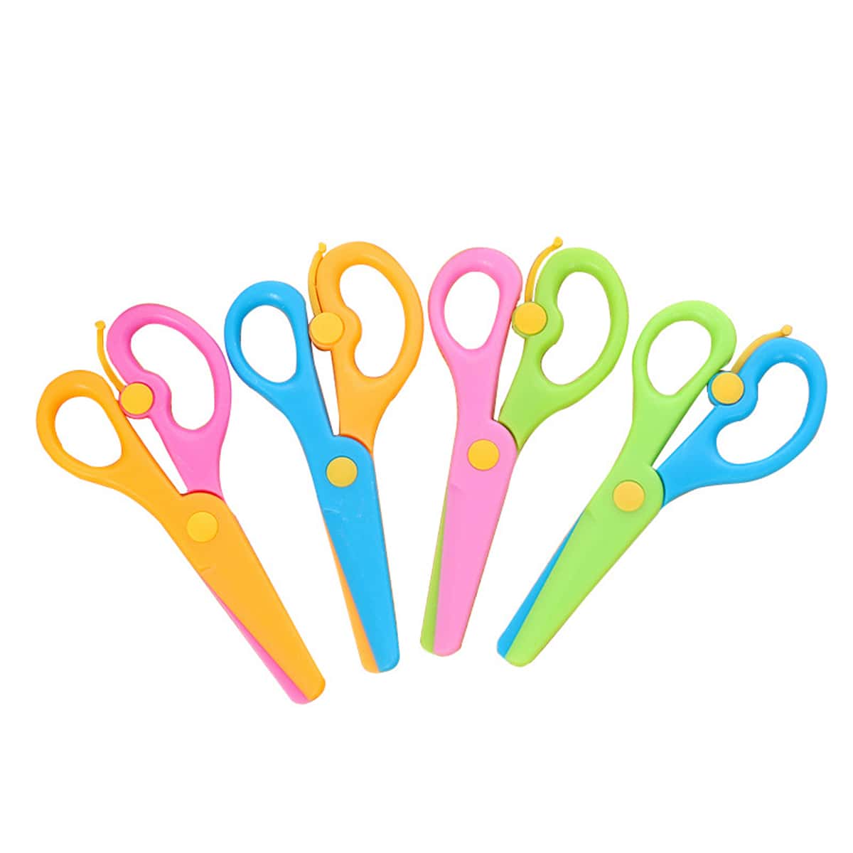 

1pc Random Colorblock Scissors, Multicolor
