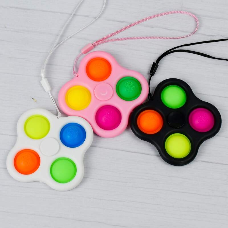 

1pc Random Stress Relief Bubble Toy, Multicolor