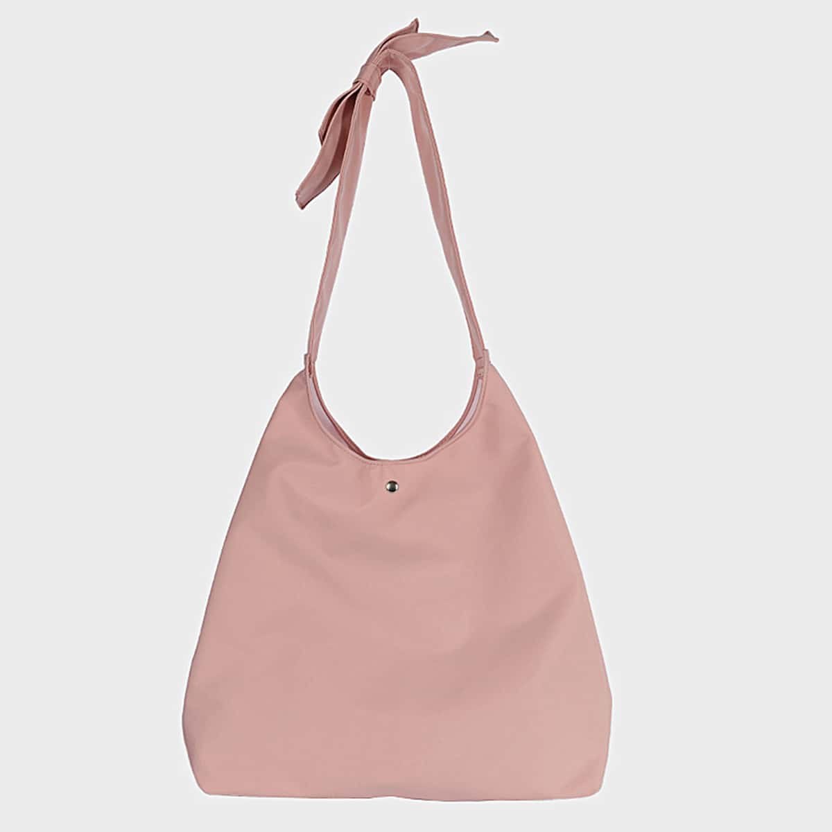 

Solid Knot Strap Shoulder Bag, Baby pink
