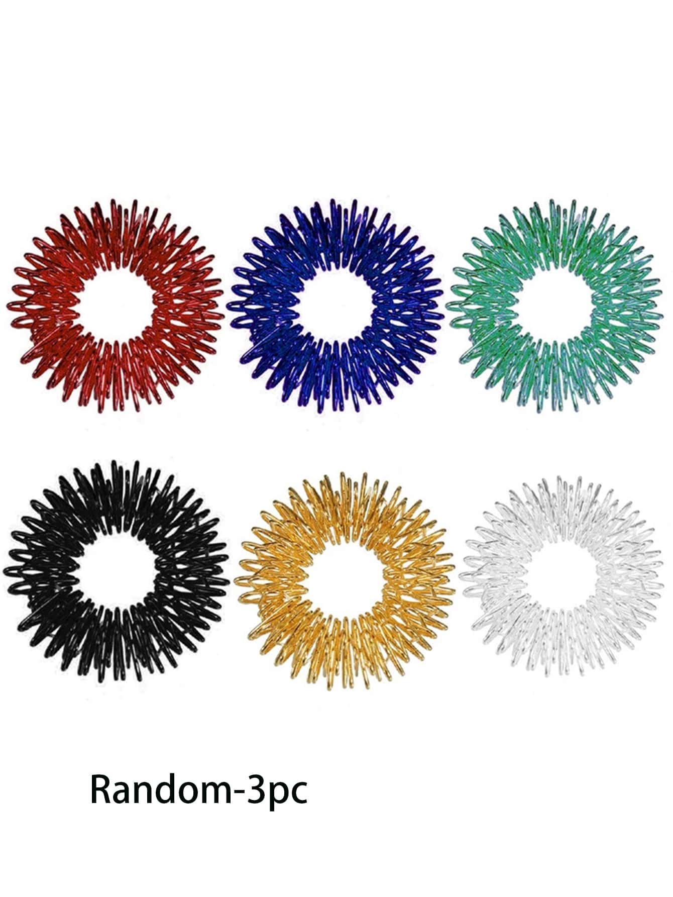 3pcs Random Decompression Finger Ring