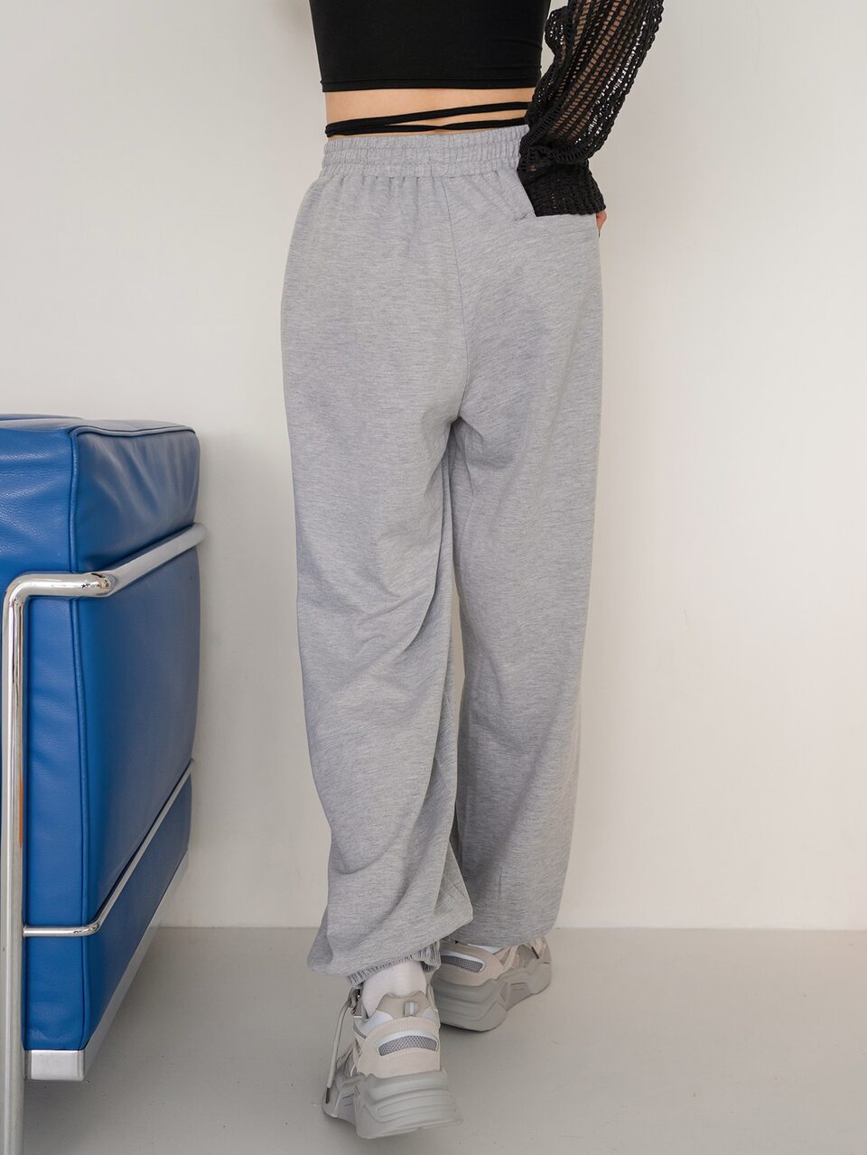 Solid Drawstring Waist Sweatpants,Women Joggers
