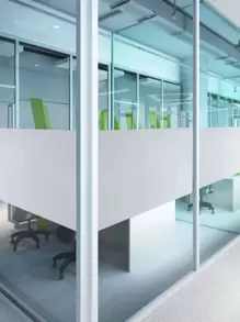 3D啞光窗戶膜玻璃裝飾窗戶貼紙隱私磨砂自粘膜窗戶貼花適用於玻璃 - 白色 - 查看 1