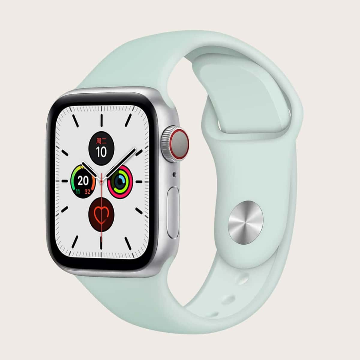 

Solid Apple Watch Band, Mint green