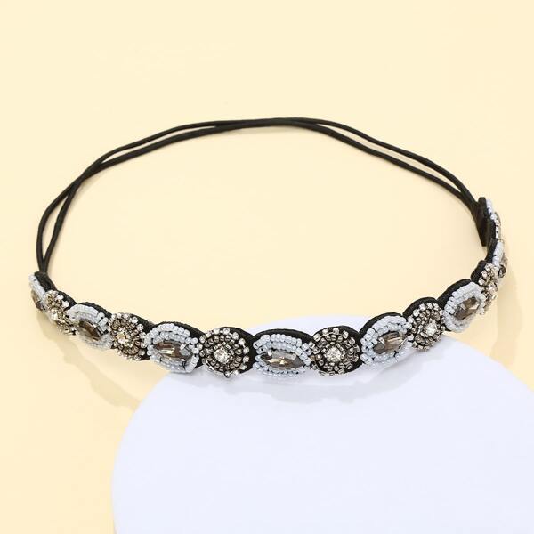 

Rhinestone Decor Hair Band, Multicolor