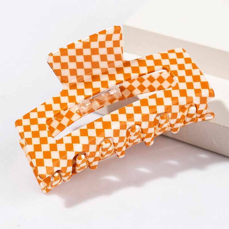 

Plaid Hair Claw, Multicolor