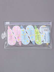 6pcs Correction Tape Set - Multicolor - View 1