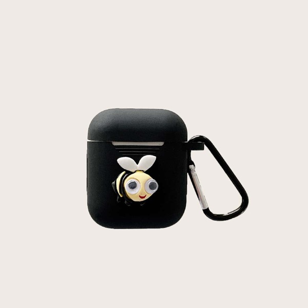

Bee Decor Case For Airpods, Black