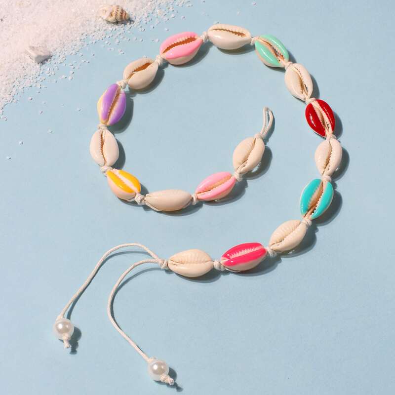 

Shell Decor Necklace, Multicolor