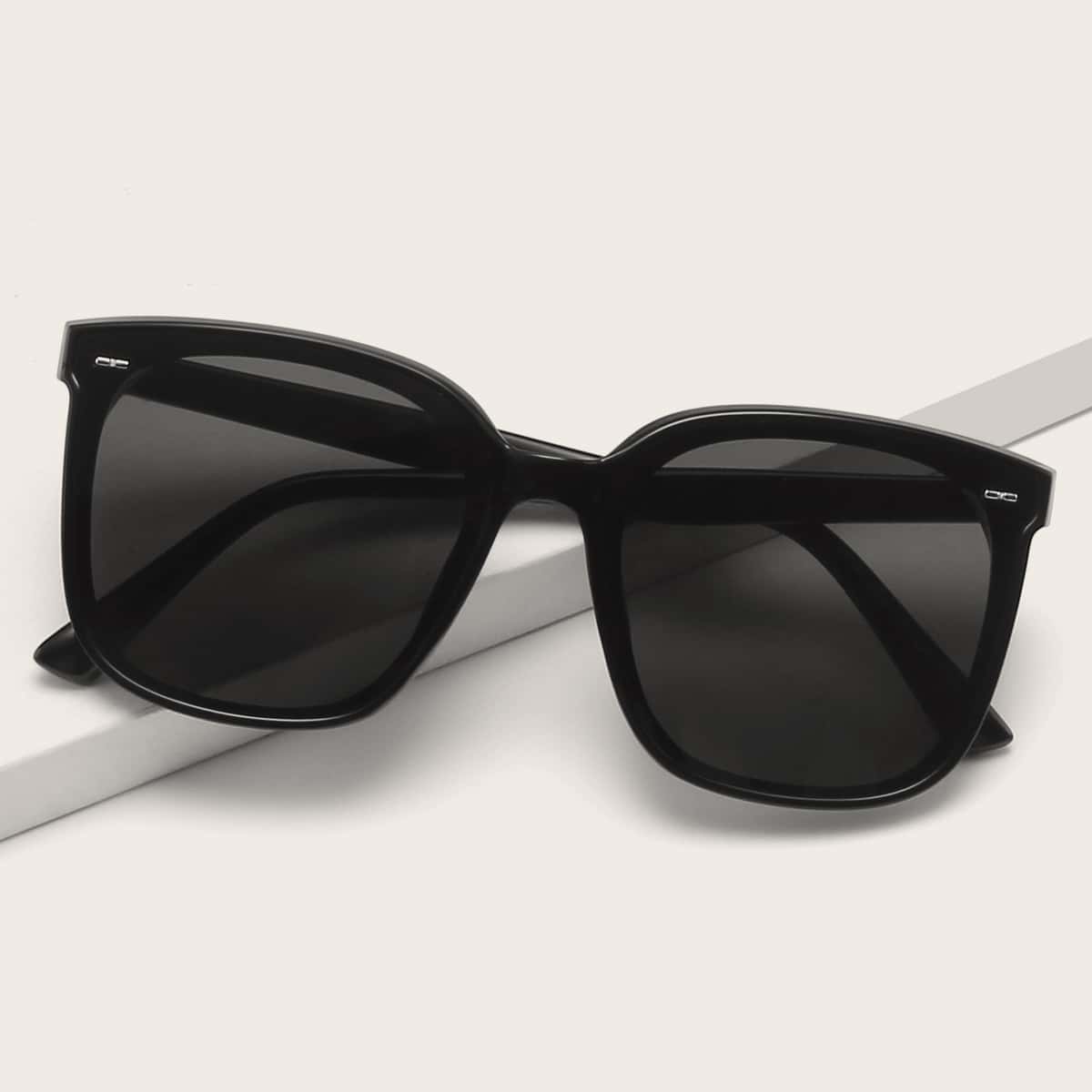 

Acrylic Frame Sunglasses, Black