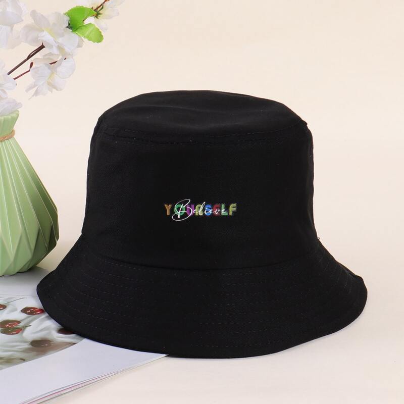 

Letter Bucket Hat, Black