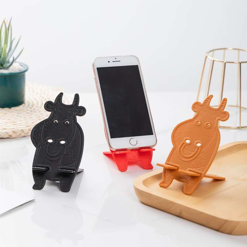 

1pc Random Cow Phone Holder, Multicolor