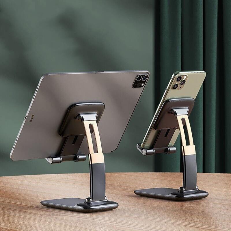 

1pc Solid Phone Holder, Black