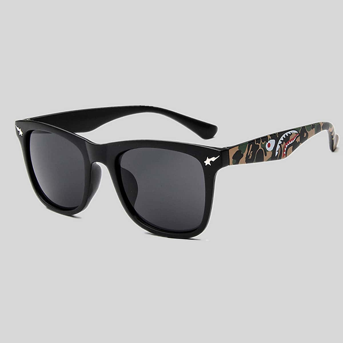 

Guys Camo & Cartoon Graphic Sunglasses, Multicolor