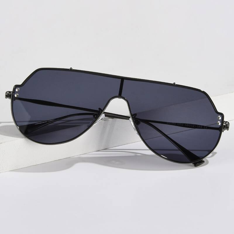 

Guys Metal Frame Sunglasses, Black
