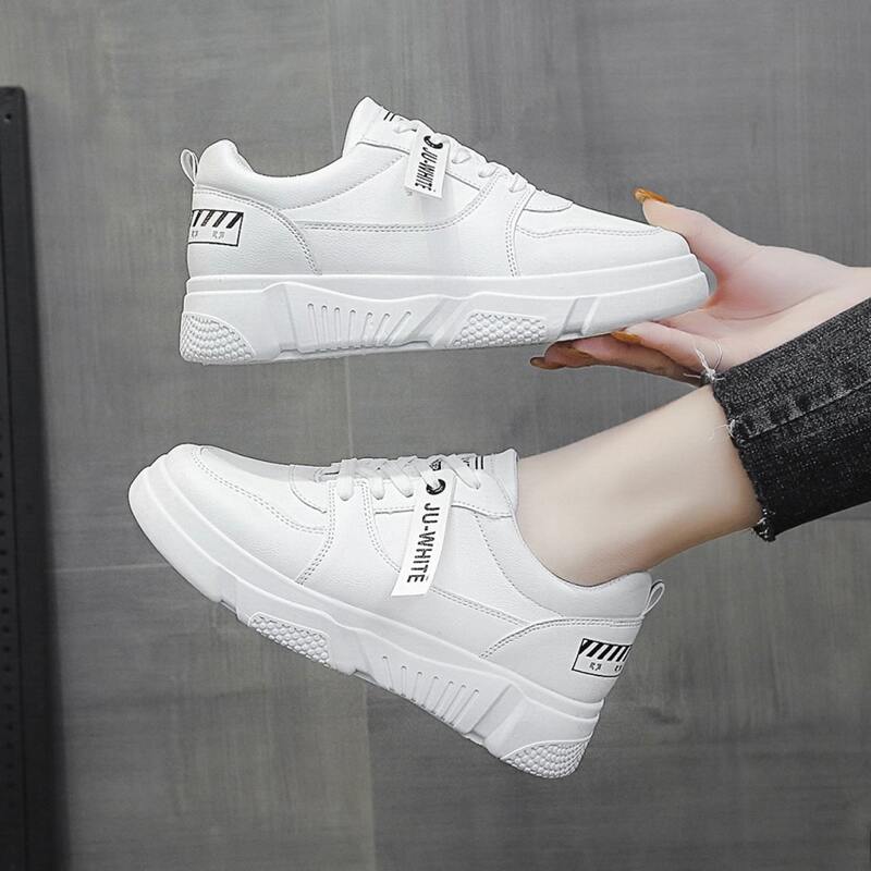 

Lace-up Front Skate Shoes, White