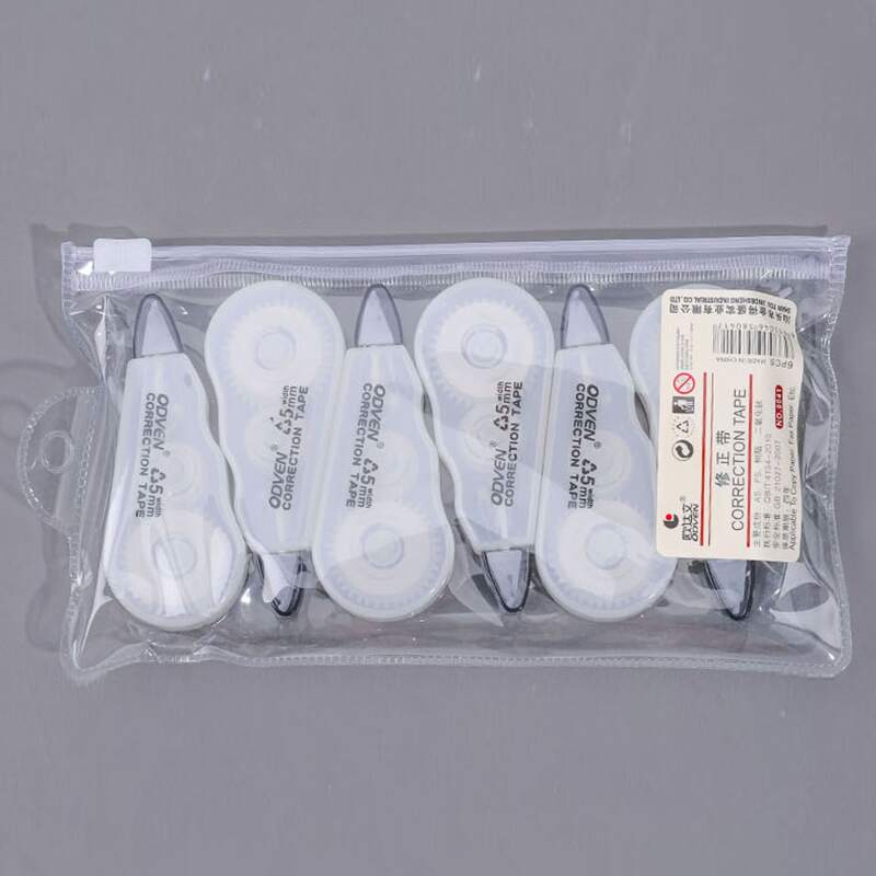 

6pcs Correction Tape Set, Multicolor
