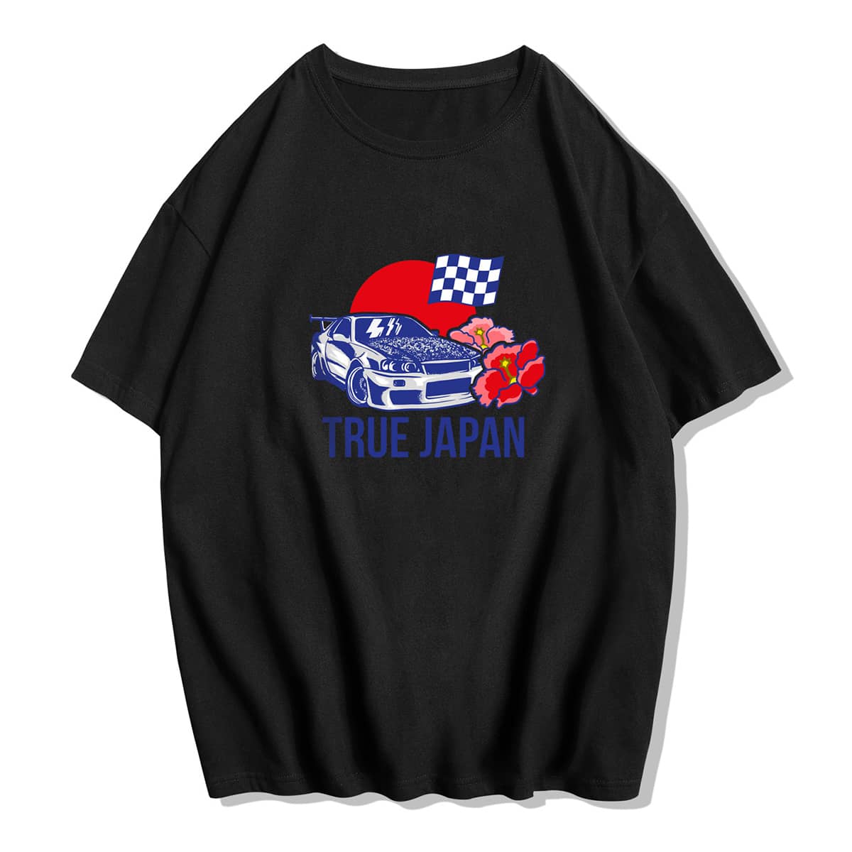 

Guys Letter Car Graphic Tee, Black