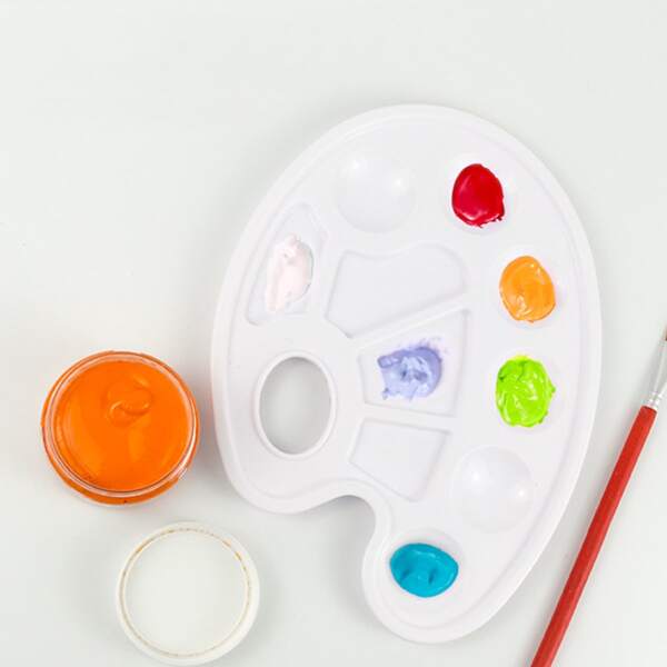 

1pc Art Painting Palette, White