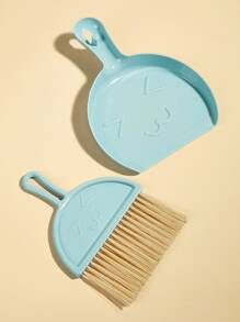 مجرفة قمامة قط مع فرشاة تنظيف 1 قطعة