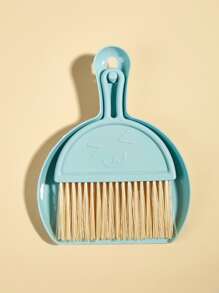 مجرفة قمامة قط مع فرشاة تنظيف 1 قطعة