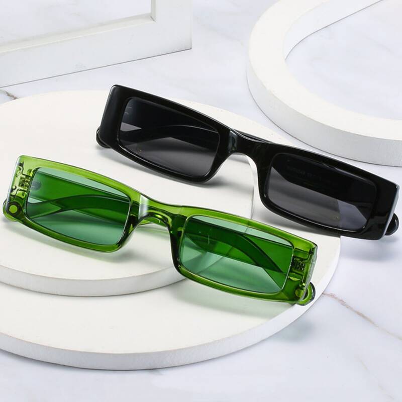 

2pairs Rectangle Frame Sunglasses
