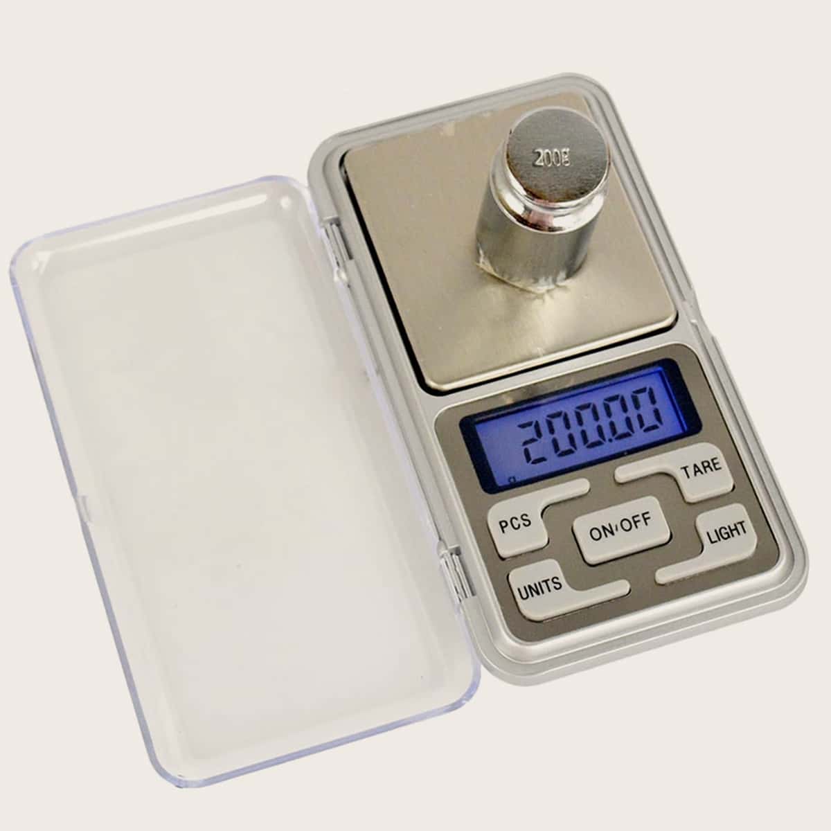 

1pc Mini Electronic Scale, Multicolor
