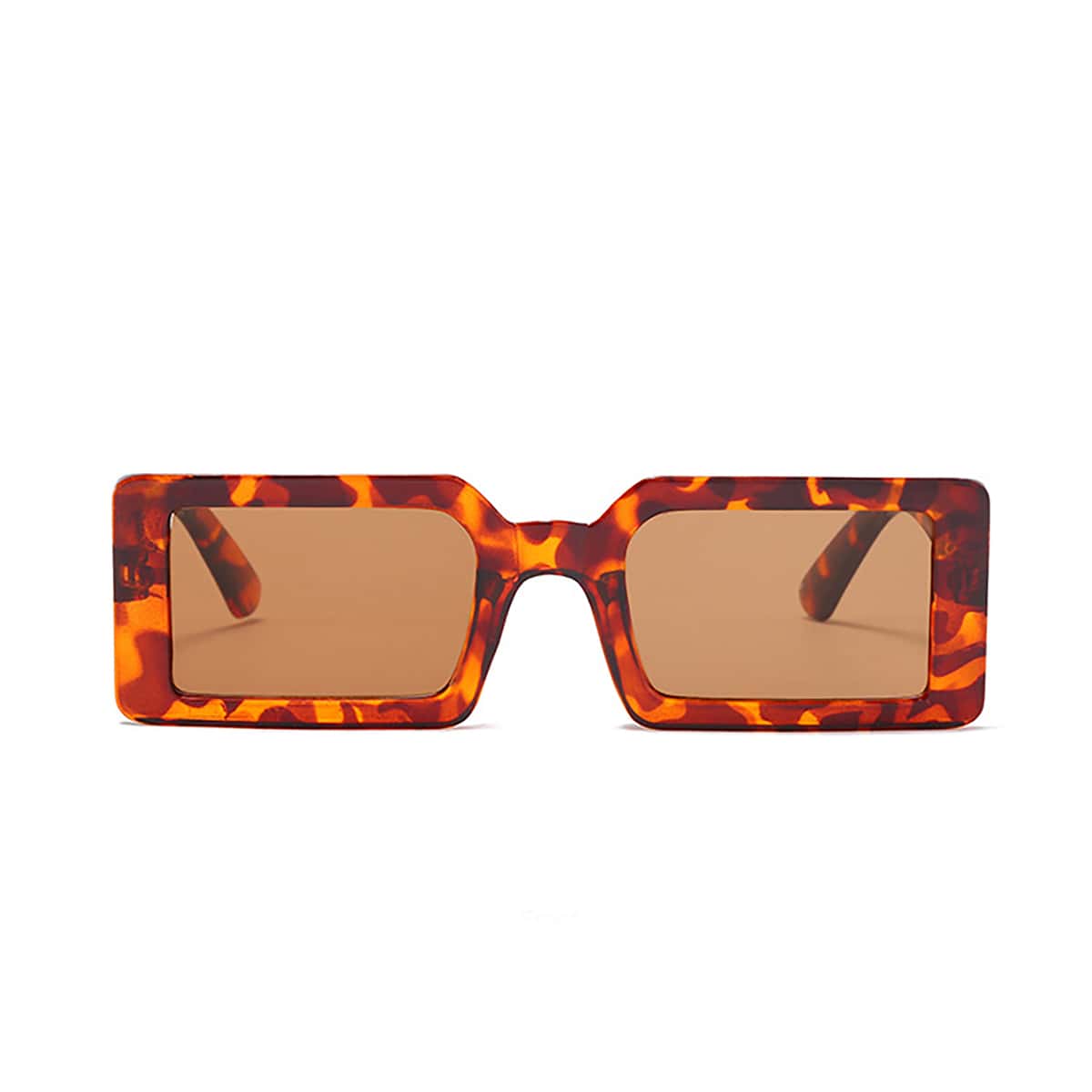 

Leopard Rectangle Frame Sunglasses