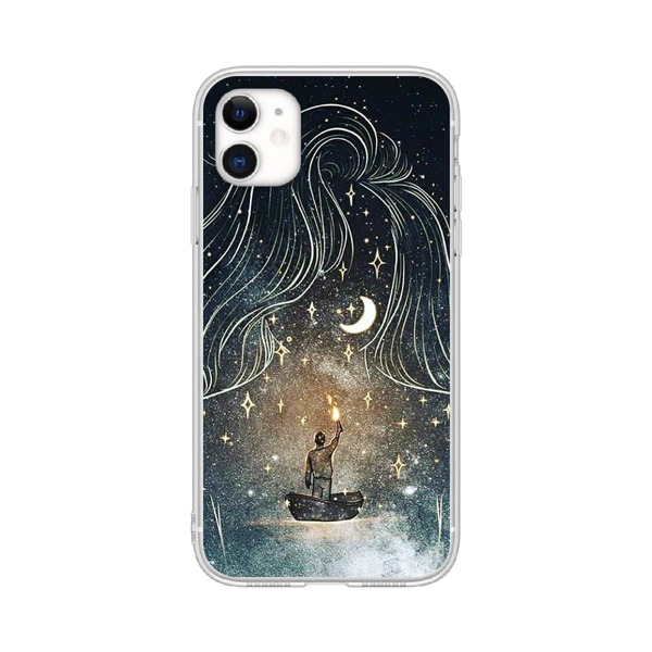 

Starry Sky Print Phone Case, Multicolor