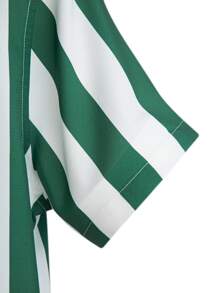 Manfinity Men Vertical Striped Shirt - Multicolor - View 4