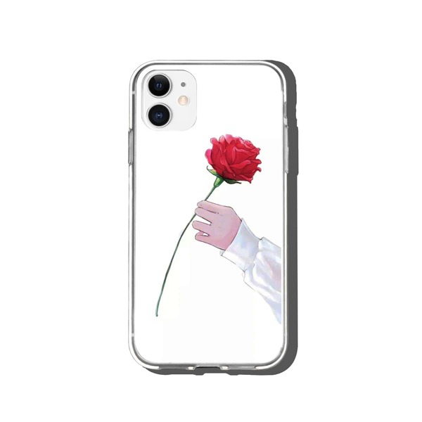 

Rose Print Phone Case, Rose red