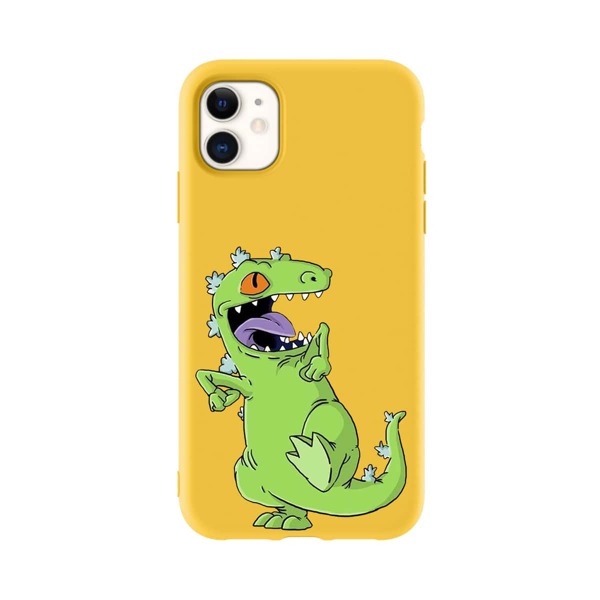 

Cartoon Dinosaur Print Phone Case, Multicolor