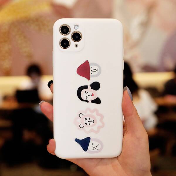 

Head Portrait Graphic Phone Case, Multicolor