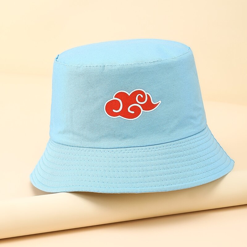 

Cloud Pattern Bucket Hat, Baby blue