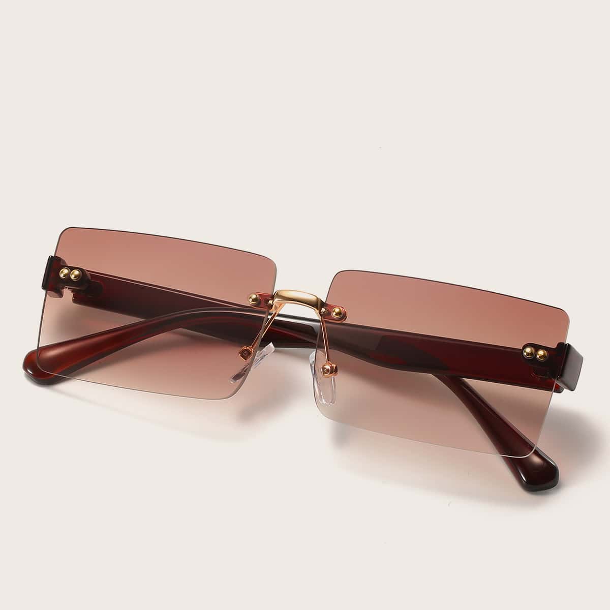 

Square Rimless Sunglasses