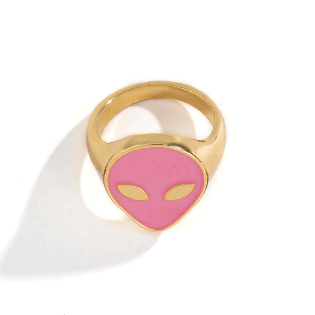 

Alien Decor Ring, Pink