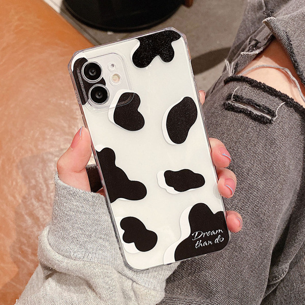 

Cow Pattern Phone Case, Black and white